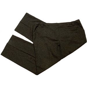 Larry Levine Woman Stretch Black & White Textured Trouser Size 18W